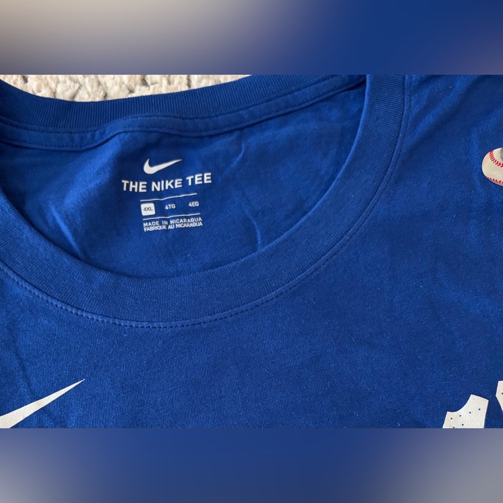Nike Authentic Los Angeles Dodgers Ohtani #17 World Champions T-Shirt Men’s 4XL - Picture 8 of 8